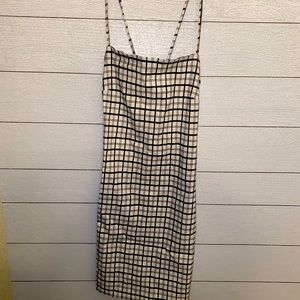 plaid dress